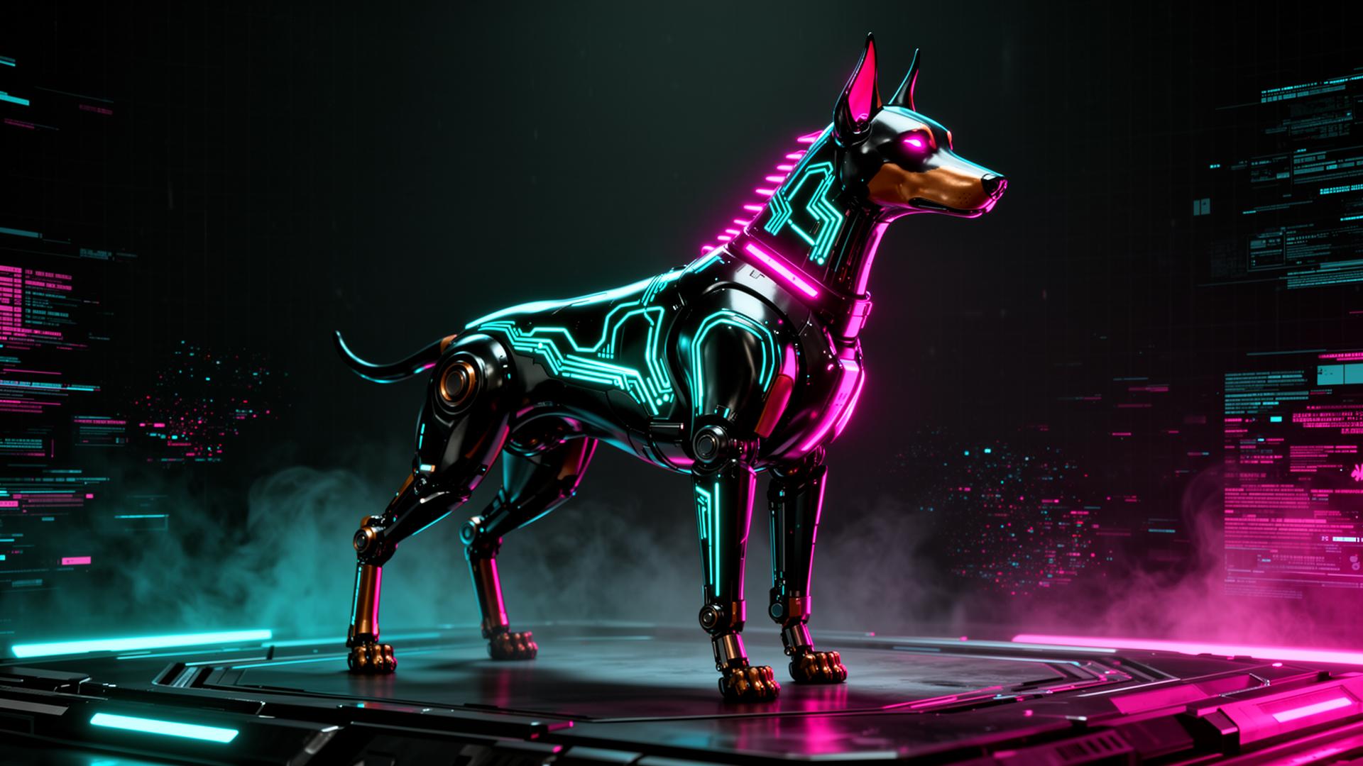 SUI BORG cyber-dog hero